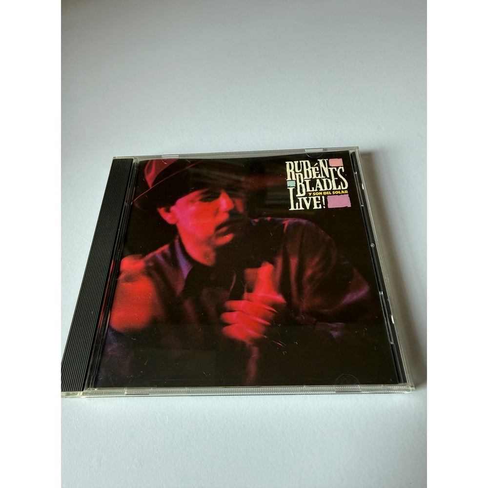Ruben Blades y Son del Solar Live! CD 1990 Elektra Latin Salsa Live Recording